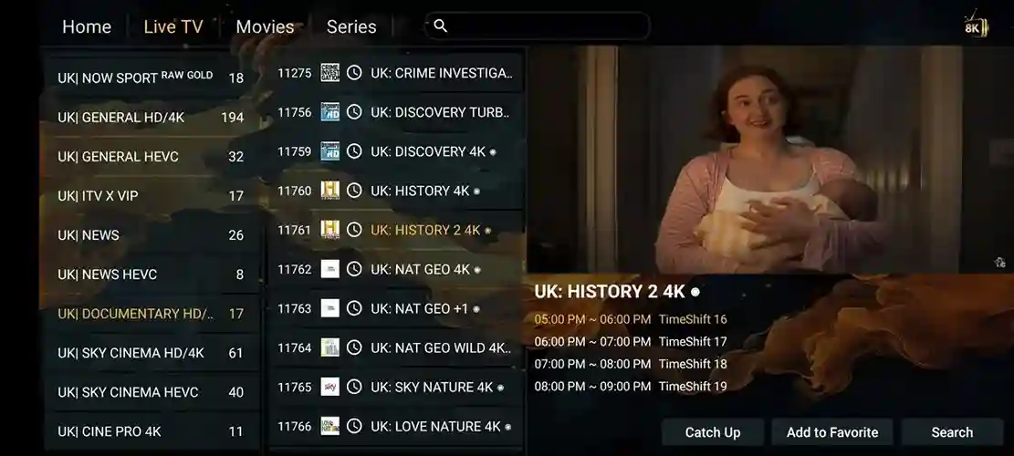 Preview 6 - Trevixplay Premium IPTV Subscription